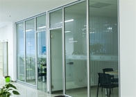 کارخانه مستقیم دیوارهای پارتیشن شیشه ای دفتر آلومینیوم دیوار شیشه ای