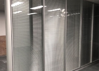 دیوارهای تقسیم دفتر شیشه ای شیشه ای تک جداره