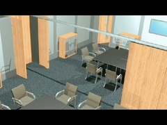 OEM ODM دیوارهای جداکننده بسیار انعطاف پذیر جداکننده اتاق ضد صدا