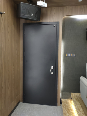 درب ضد صدا درجه E0 حفاظت از محیط زیست برای H2200*W900*D120/245 میلی متر