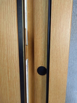 درب ضد صوتی باز شدن راست داخلی H2425*W950*70 میلی متر برای کاهش صدا و حریم خصوصی