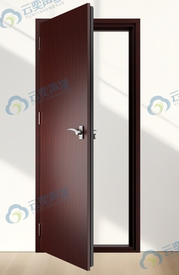 درب ضد صوتی باز کننده داخلی چپ H2165*W842*70 میلی متر برای کاهش صدا و حریم خصوصی
