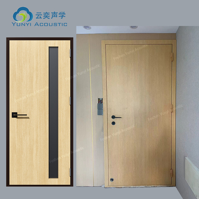 درب خنک کننده صدا 72mm 105kg درب عایق صوتی برای سینما و اتاق زنده