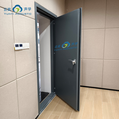 درب فولاد فلزی برای عایق صوتی 72mm 42 ±3 dB درب ضد صوتی