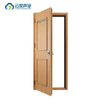درب ضد سر و صدا STC50dB درب آکوستیک 1 ساعت درب قابل استفاده برای اتاق جلسه خانگی