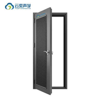 درب ضد سر و صدا STC50dB درب آکوستیک 1 ساعت درب قابل استفاده برای اتاق جلسه خانگی