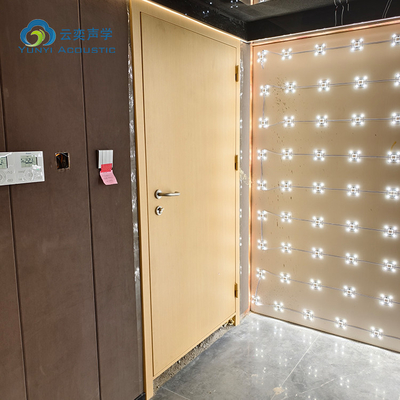 درب ضد سر و صدا STC50dB درب آکوستیک 1 ساعت درب قابل استفاده برای اتاق جلسه خانگی