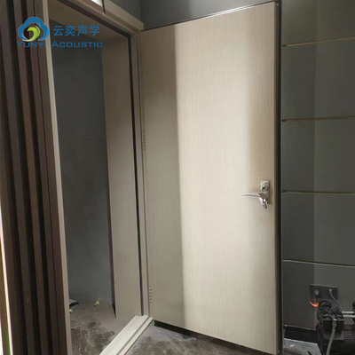 درب ضد سر و صدا STC50dB درب آکوستیک 1 ساعت درب قابل استفاده برای اتاق جلسه خانگی