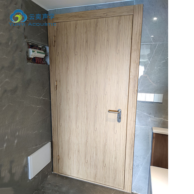STC50dB درب آکوستیک 1 ساعت زمان آتش خاموشی از صدا درب عایق صوتی طراحی اتاق پیانو