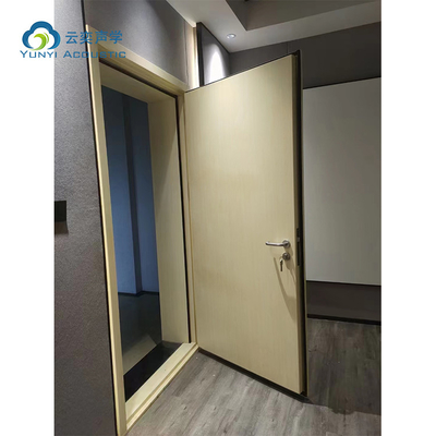 STC50dB درب آکوستیک 1 ساعت زمان آتش خاموشی از صدا درب عایق صوتی طراحی اتاق پیانو