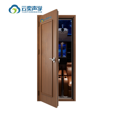 STC50dB درب آکوستیک 1 ساعت زمان آتش خاموشی از صدا درب عایق صوتی طراحی اتاق پیانو