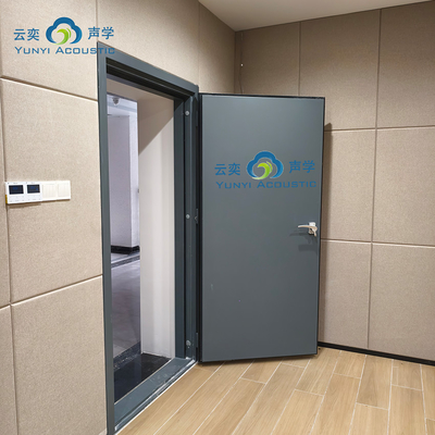 درب صوتی عایق صوتی درب صوتی عایق صوتی 60 دقیقه درب ضد آتش یک درب STC 50dB