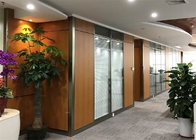 پارتیشن های شیشه ای سخت و محکم دفتر تا سقف تقسیم کننده اتاق ضد صدا