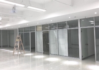 دیوارهای پارتیشن شیشه ای اداری با کیفیت بالا تک شیشه برای ساختمان اداری