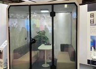 نصب آسان غرفه تلفن خصوصی ضد صدا برای جلسه داخلی