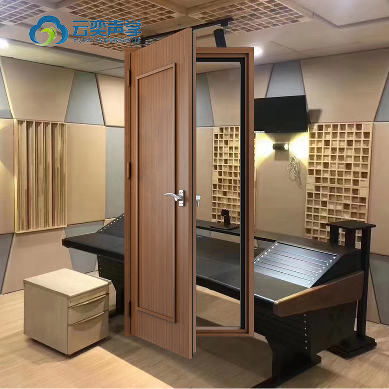 درب ضد سر و صدا STC50dB درب آکوستیک 1 ساعت درب قابل استفاده برای اتاق جلسه خانگی